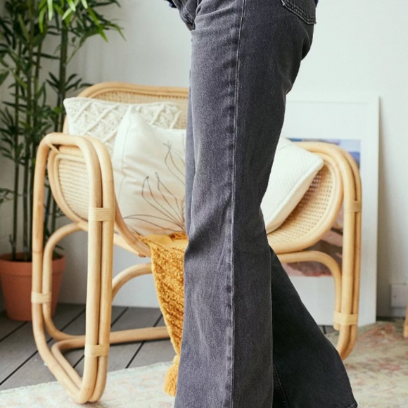 Levis, 70's High Flare Women's Jeans, 24W x 30L, Faded black - Picture 6 of 6